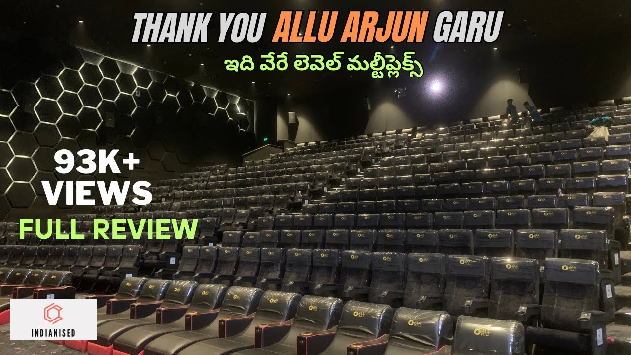 AAA Cinemas Multiplex Review & Vlog । #aaacinemas #devara #kalki2898ad  #pushpa2 #alluarjun