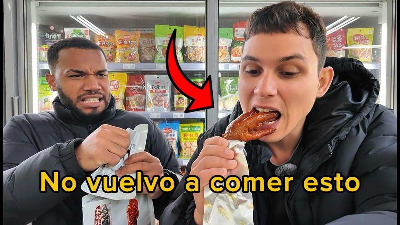 PROBANDO COMIDA CHINA 🤮