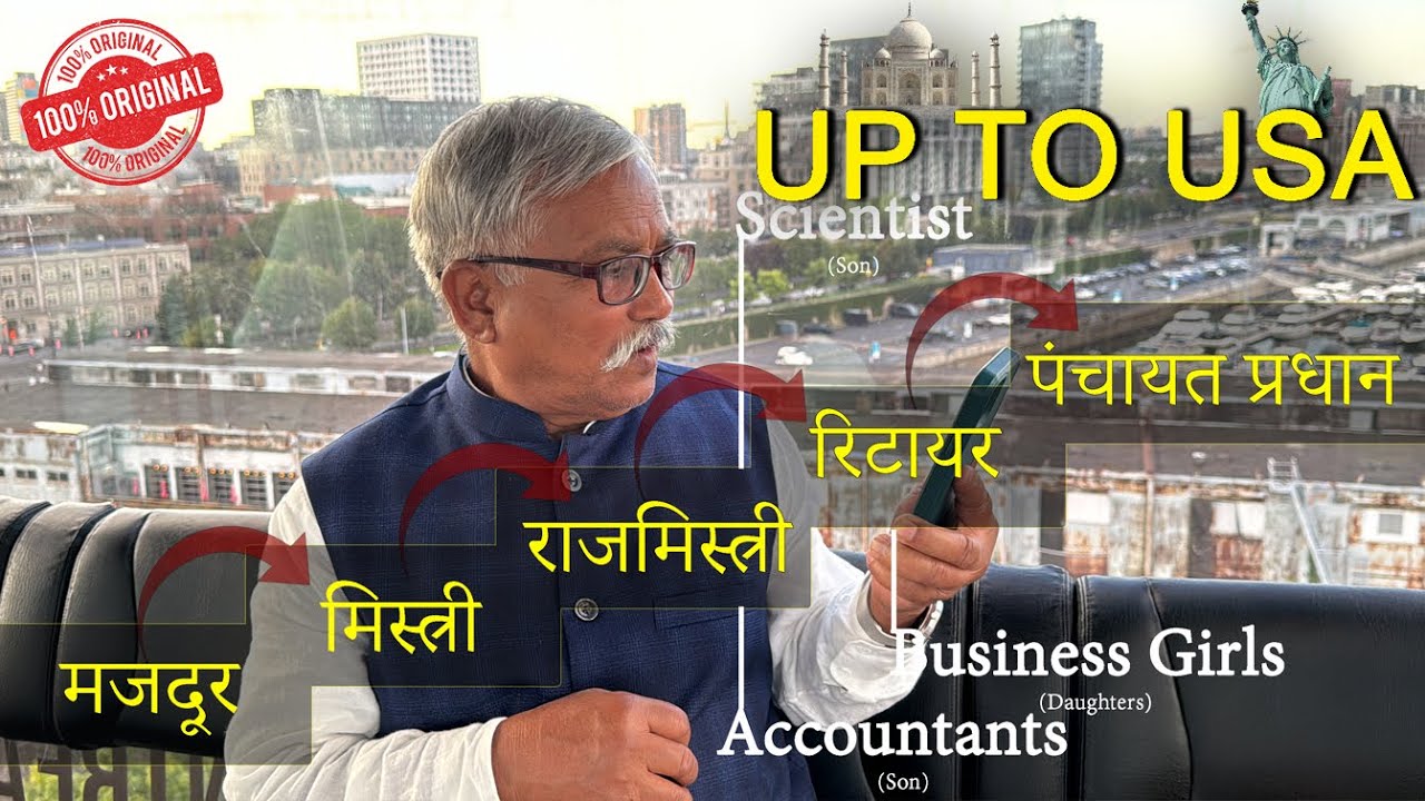 UP TO USA S1 Ep17: एक मजदूर की Career Journey I सफल होने के टॉप तरीके I Santosh Bharti