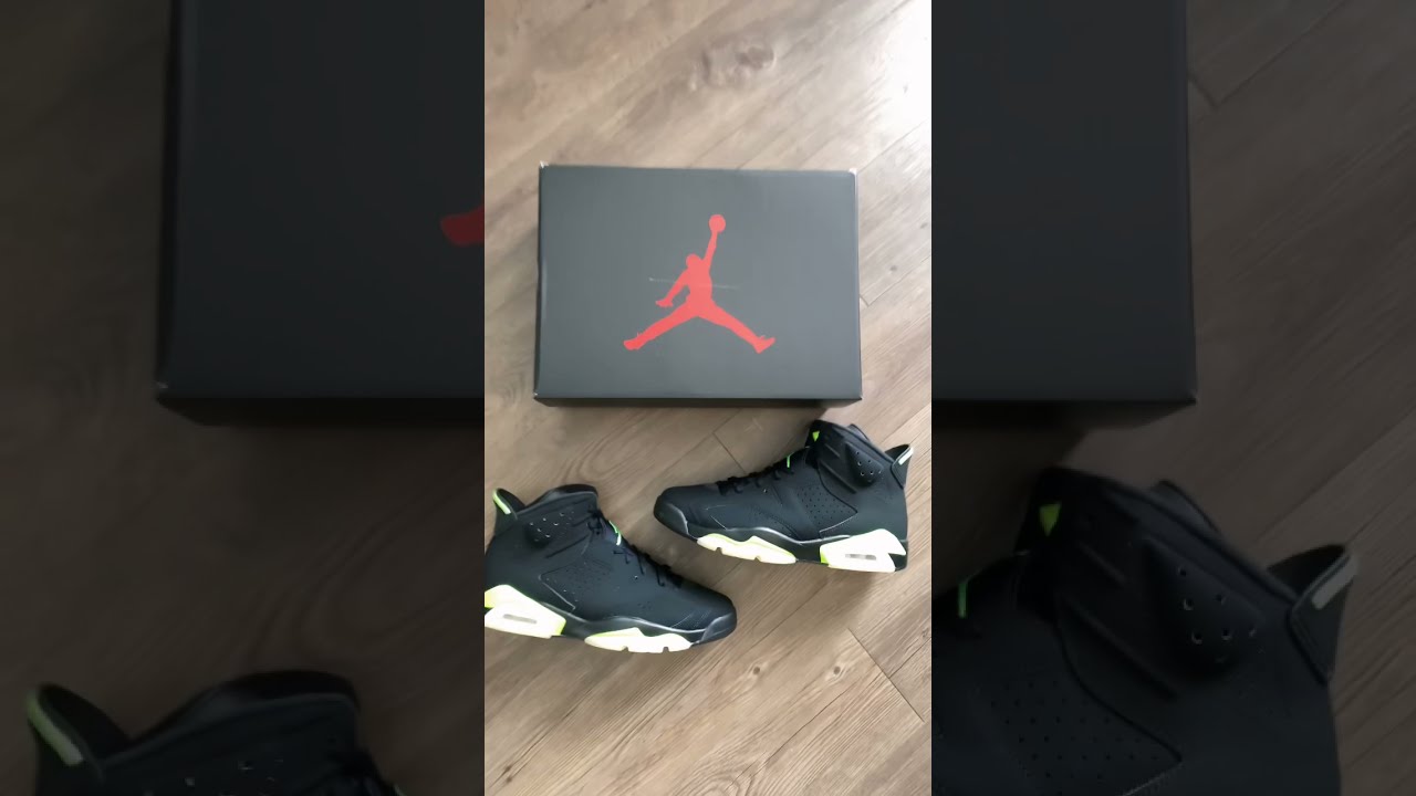 Air Jordan 6 Electric Green Unboxing