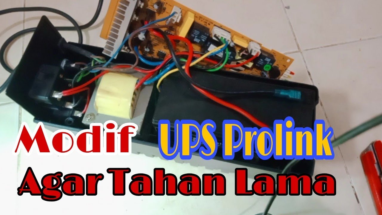 Как отключить таймер на ИБП Prolink PRO700, чтобы он работал несколько часов