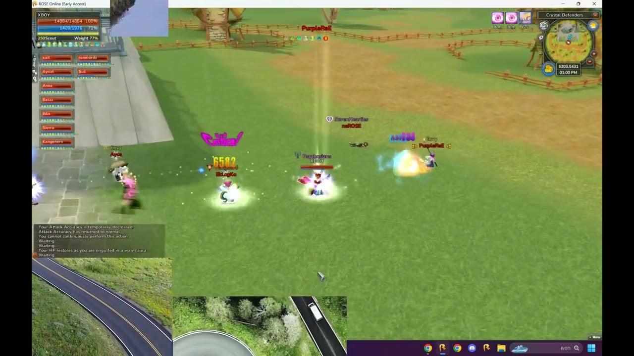 ROSE ONLINE official - Game Arena - Crystal Defenders