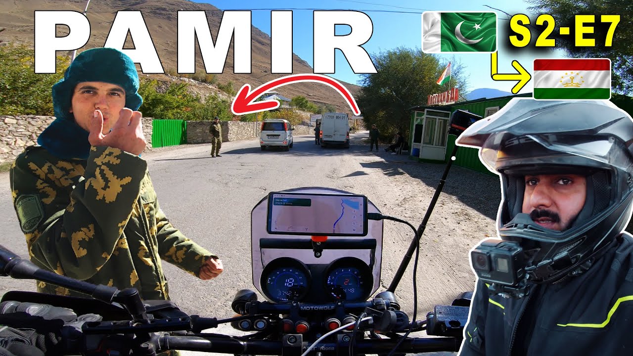 Visa EXPIRED on PAMIR HIGHWAY - Will They Allow me To Exit ? 🇹🇯 | Pakistan to Central Asia - Ep 7