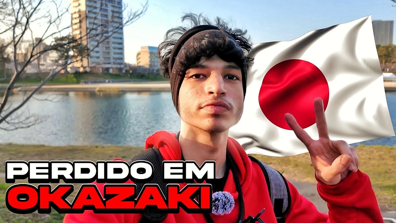 Um ROLÊ por OKAZAKI, a CIDADE que eu MORO no JAPÃO! 🇯🇵