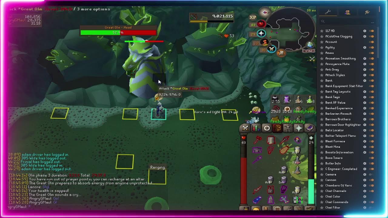 3+4 olm only osrs CoX mage skip