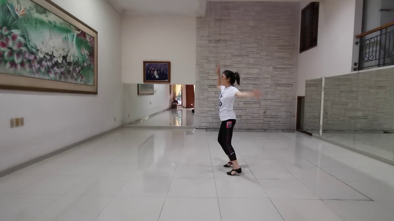 Bie Zhi Ji  line dance (steps & demo)
