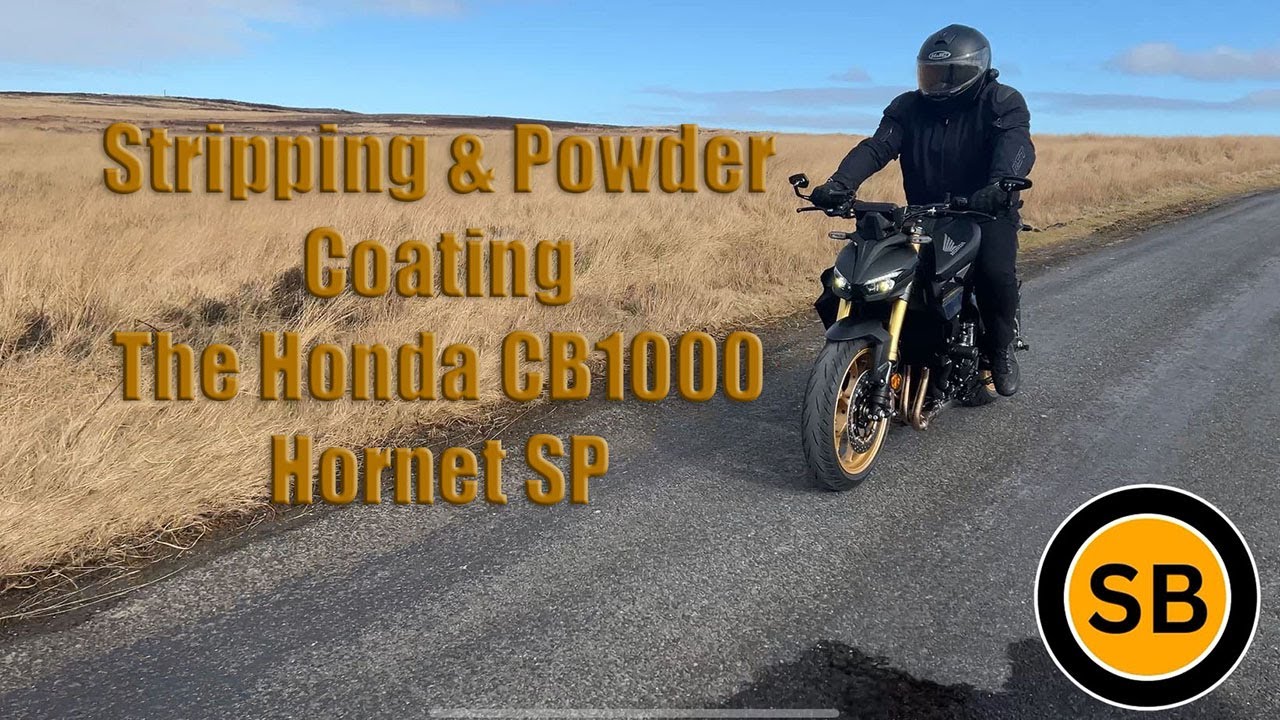 Stripping & Powder Coating The Honda CB1000 Hornet SP Already... Part Four