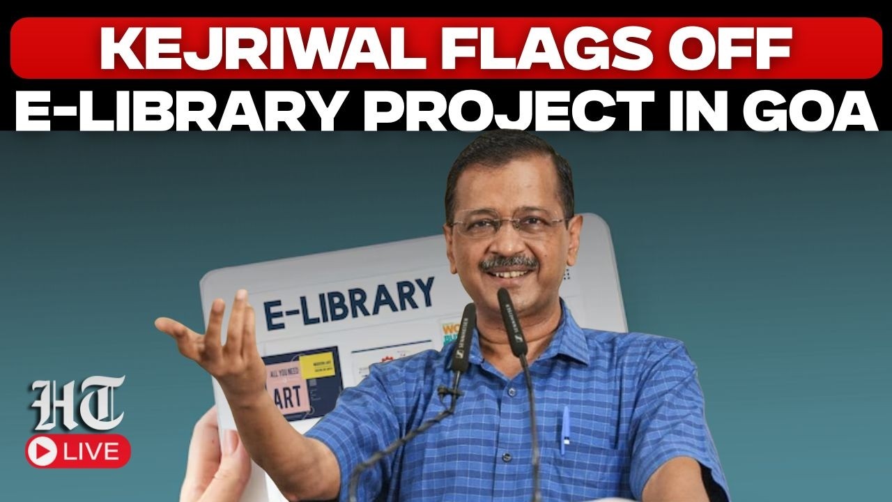 LIVE: Arvind Kejriwal Launches E-Library in Benaulim, Goa | AAP