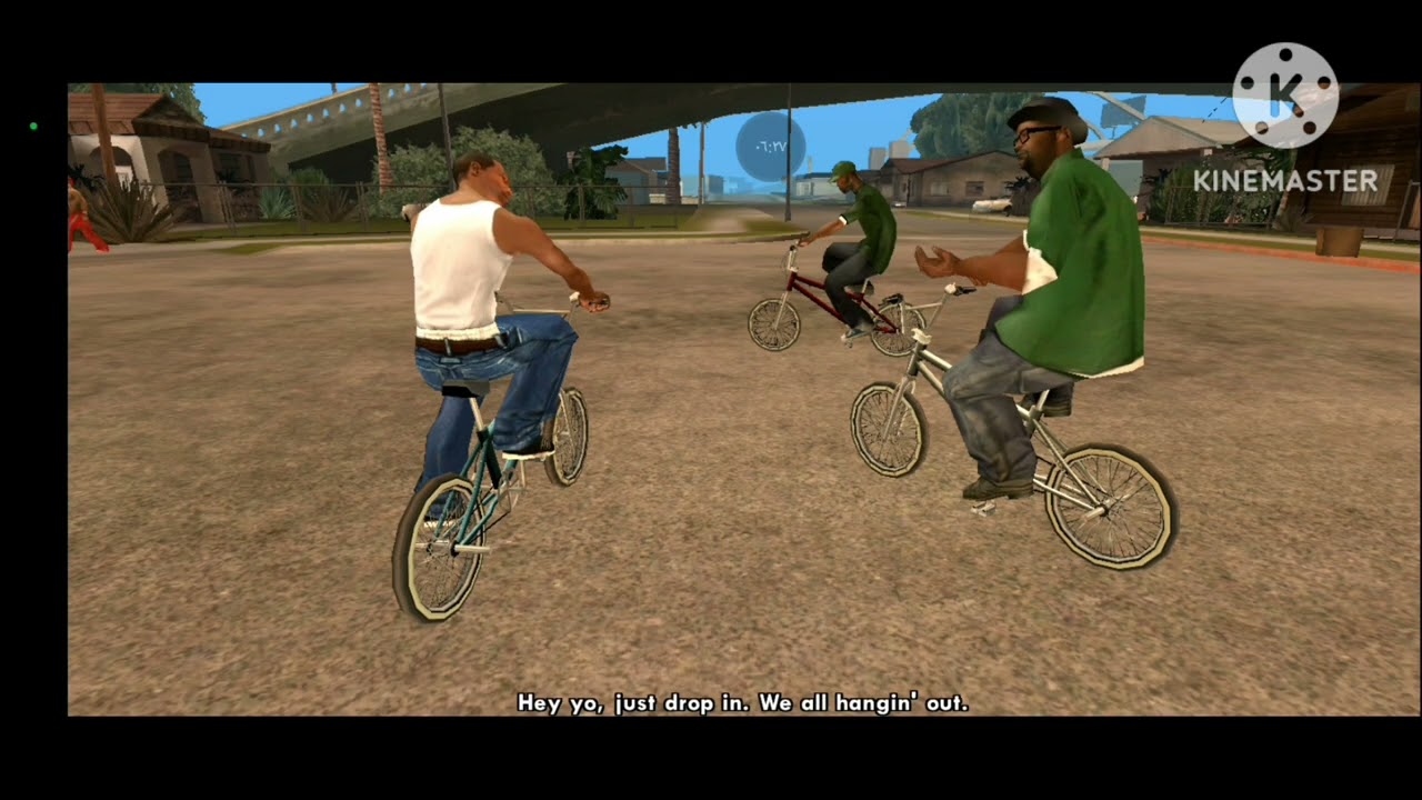 بداية جيدة معا GTASAN ANDREAS 😁