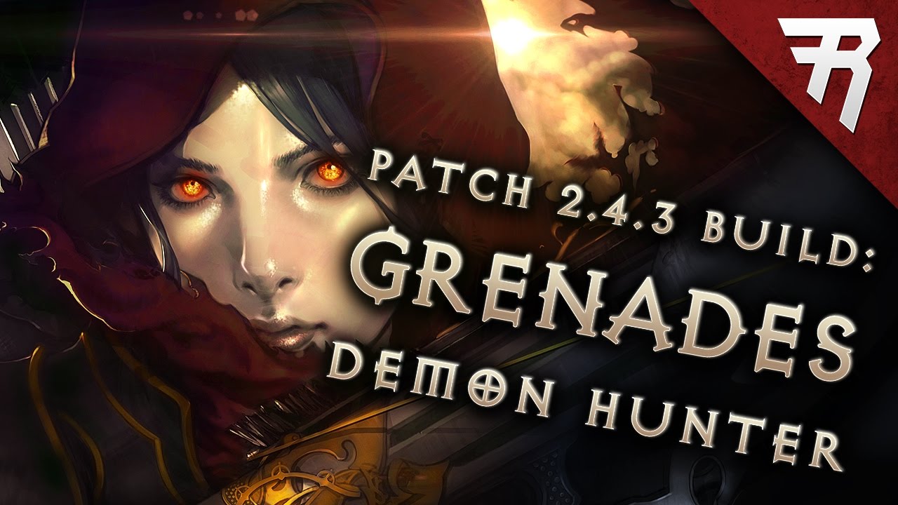 2.6.6 Demon Hunter Unhallowed Grenades Build - Diablo 3 Reaper of Souls (Season 18)