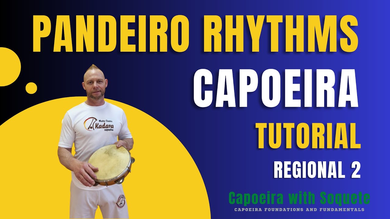 How to play Pandeiro for capoeira Tutorial 2. Practice with Soquete in this how to breakdown.