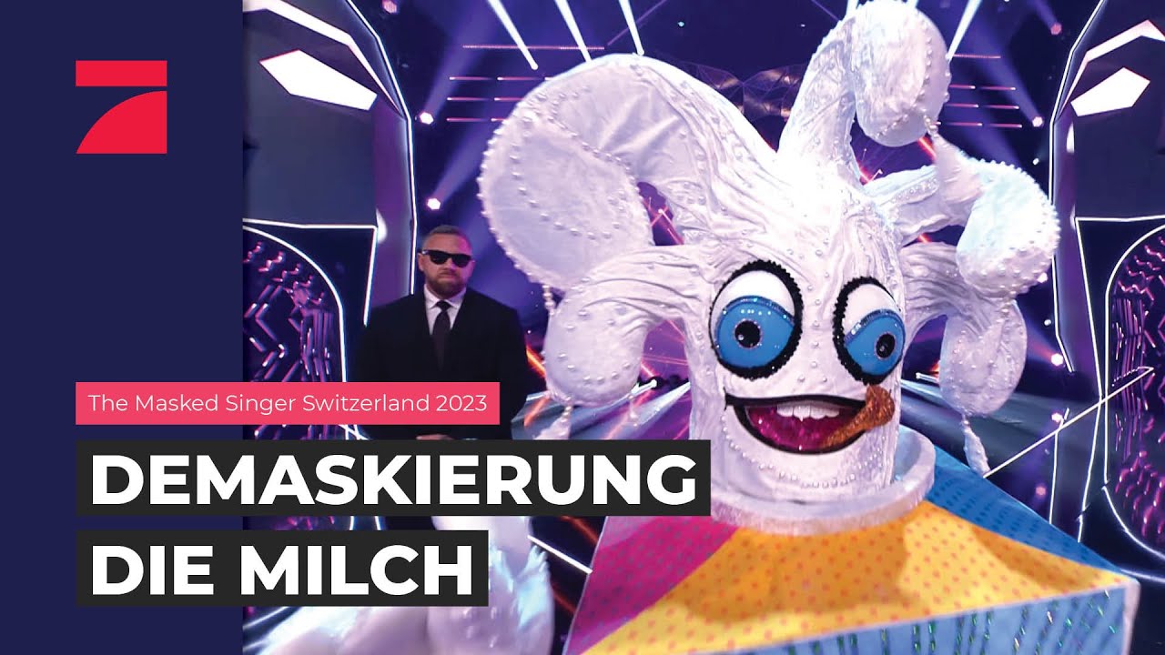 Wer steckt unter der Milch? | Demaskierung | The Masked Singer Switzerland 2023