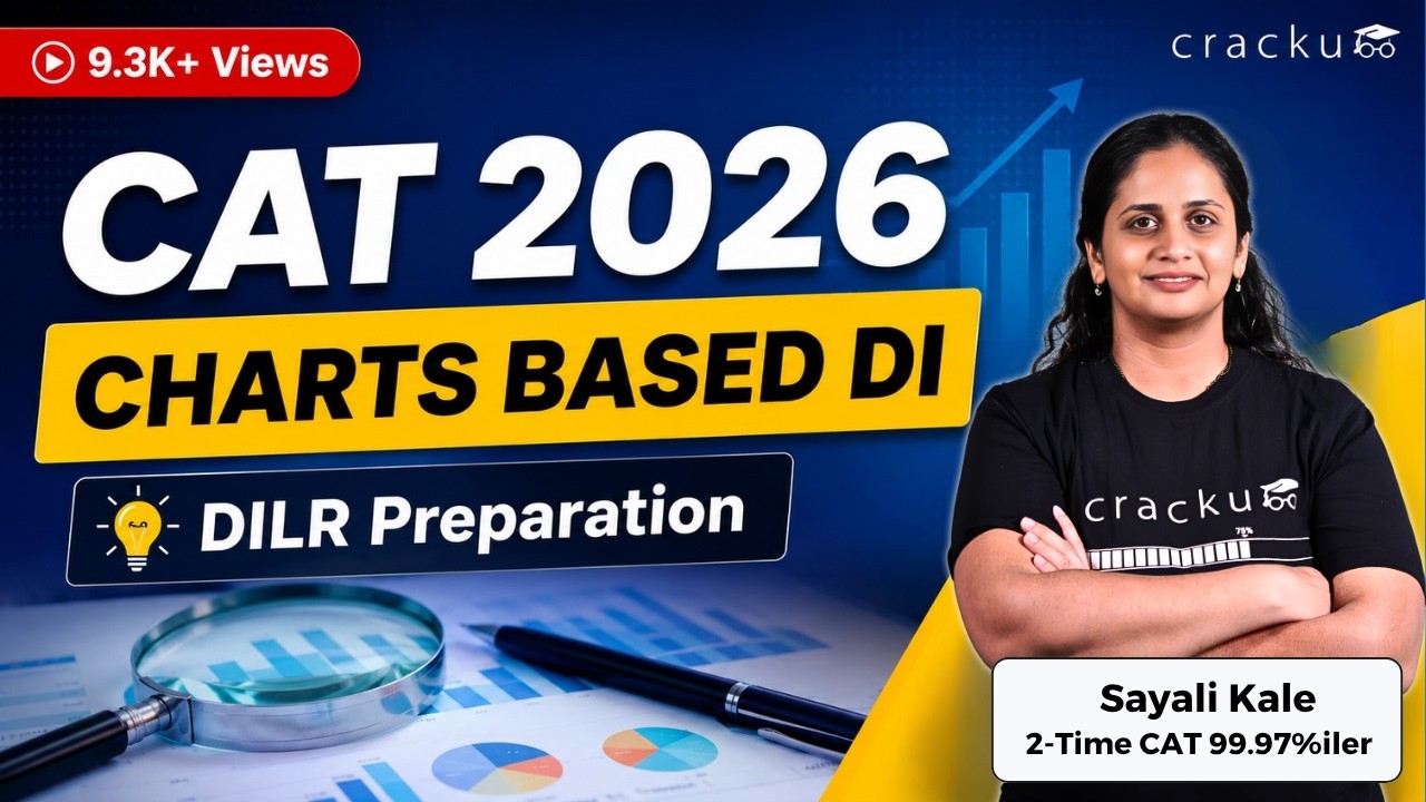 CAT 2025 | Charts Based DI (Data Interpretation) Workshop - By Sayali Ma'am (2 Time CAT 99.97%ler)