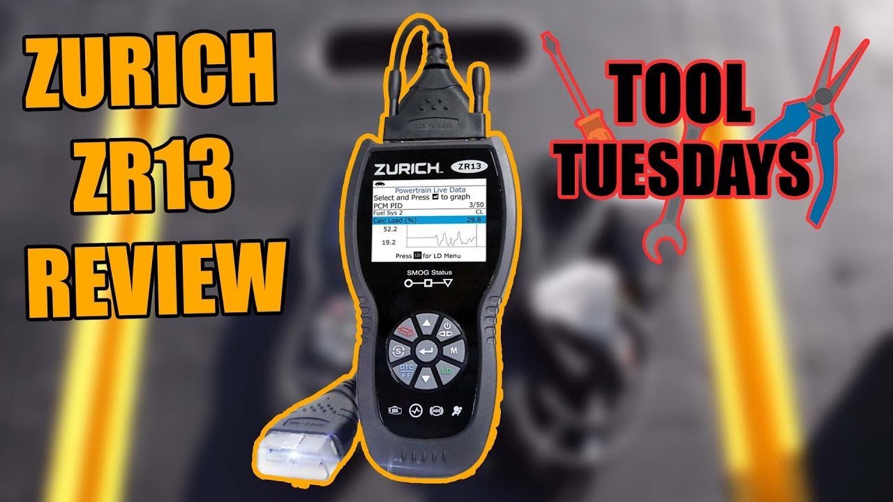 Обзор нового сканера Harbor Freight ZURICH ZR13