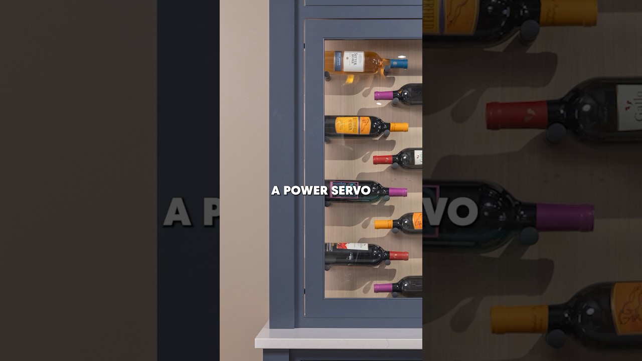 Hidden Cabinet Storage 🤫🍷 