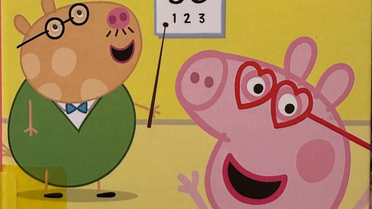Peppa Pig | New Glasses #peppapig | Story books for kids
