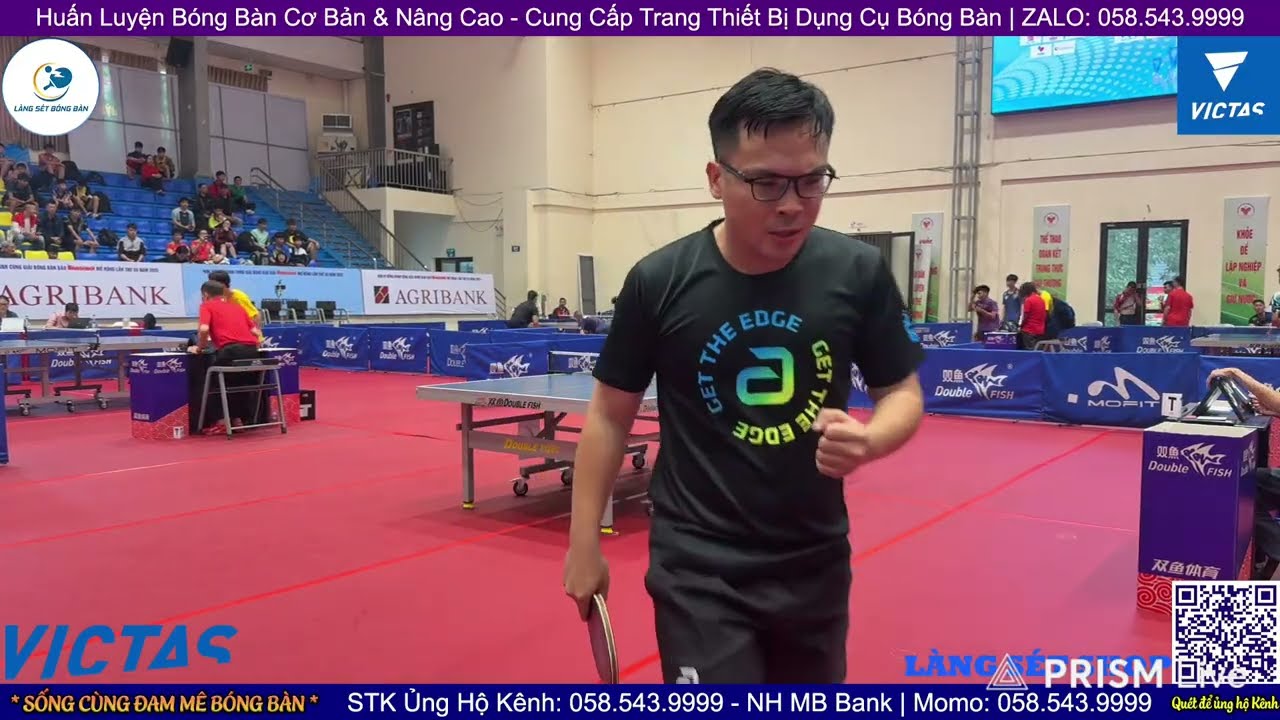 Trần Huy Bảo vs Đỗ Mạnh Lương | Vòng Bảng Đồng Đội Hạng A - Giải Bóng Bàn Báo Hà Nội Mới 2025