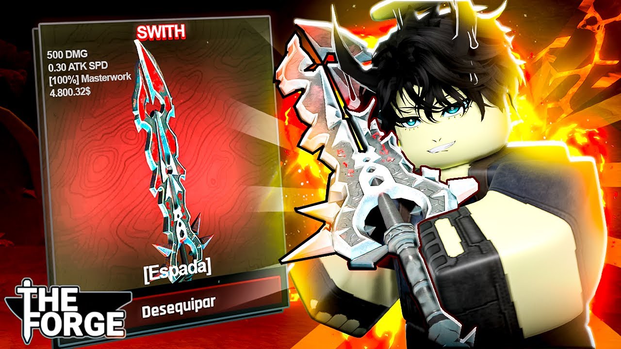 CONSTRUI LA ESPADA MAS CARA EN THE FORGE