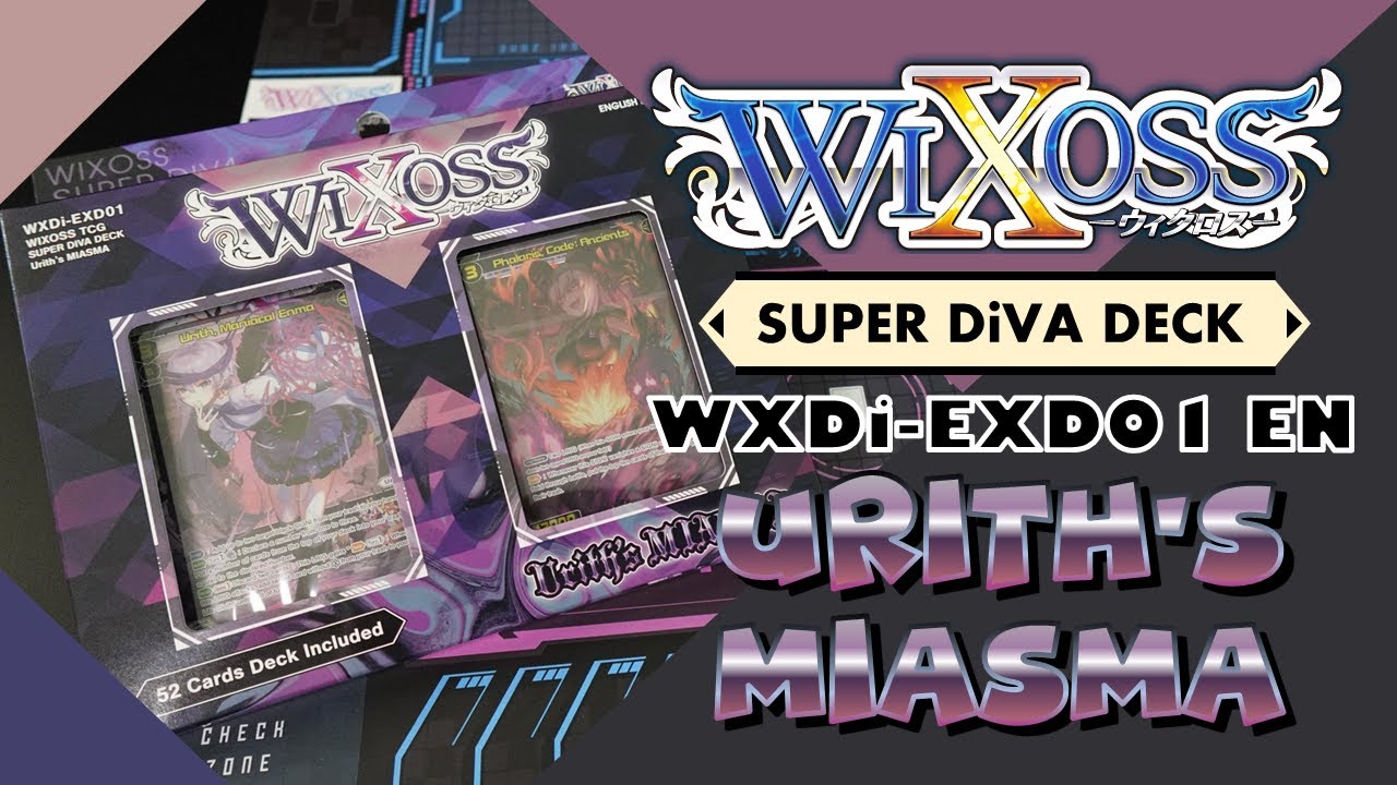 WIXOSS TCG ENGLISH | WXDi-EXD01 Super DiVA Deck - URITH'S MIASMA