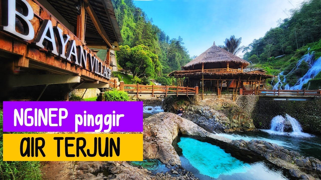 Nginep Sendirian di BAYAN VILLAGE CURUG AIR TERJUN BATURRADEN Purwokerto Memang Beda View Suasananya