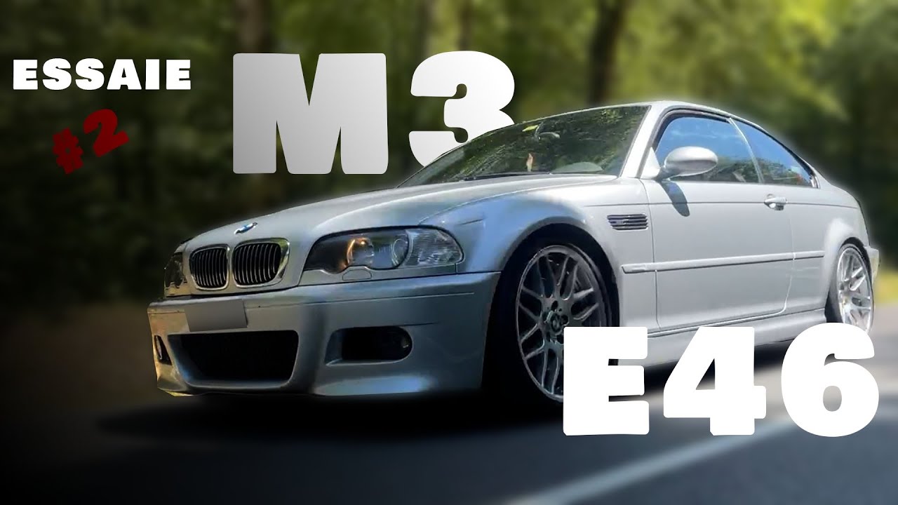 ESSAI M3 E46, 8 MORTS, 6 CYLINDRES.