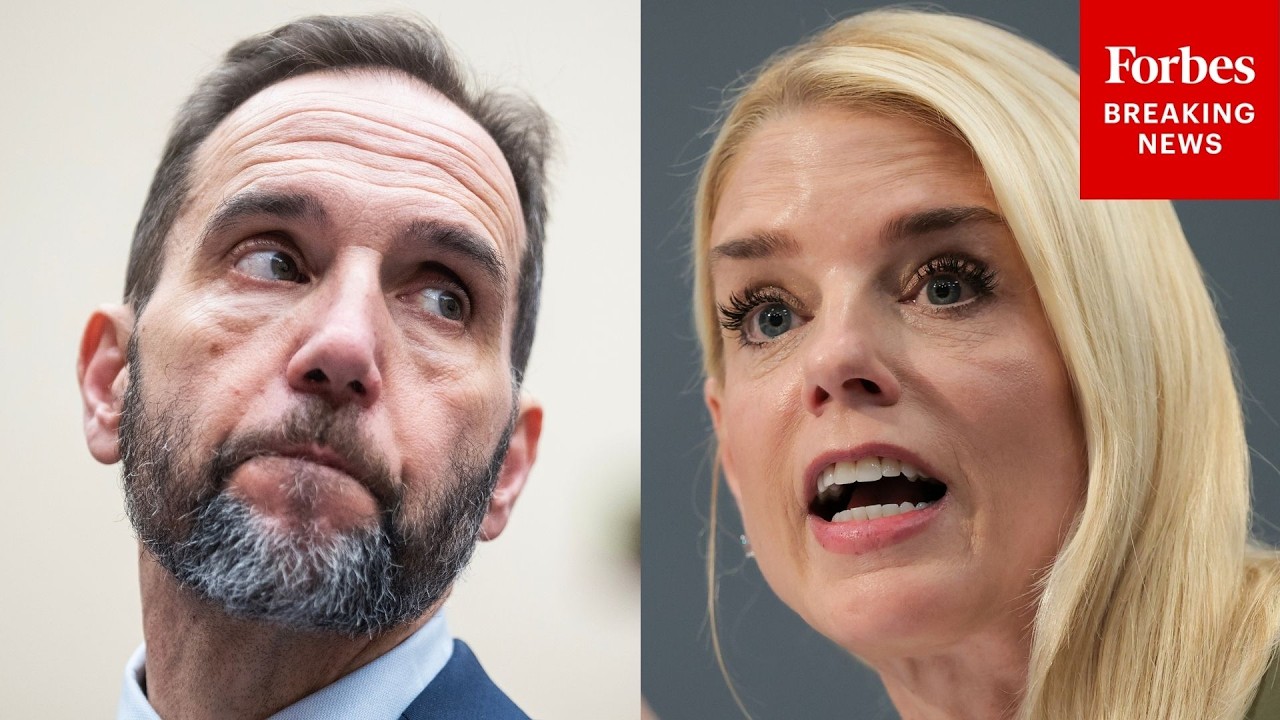 'A Very Active Investigation': Pam Bondi Discusses Jack Smith Requesting Congressional Phone Logs