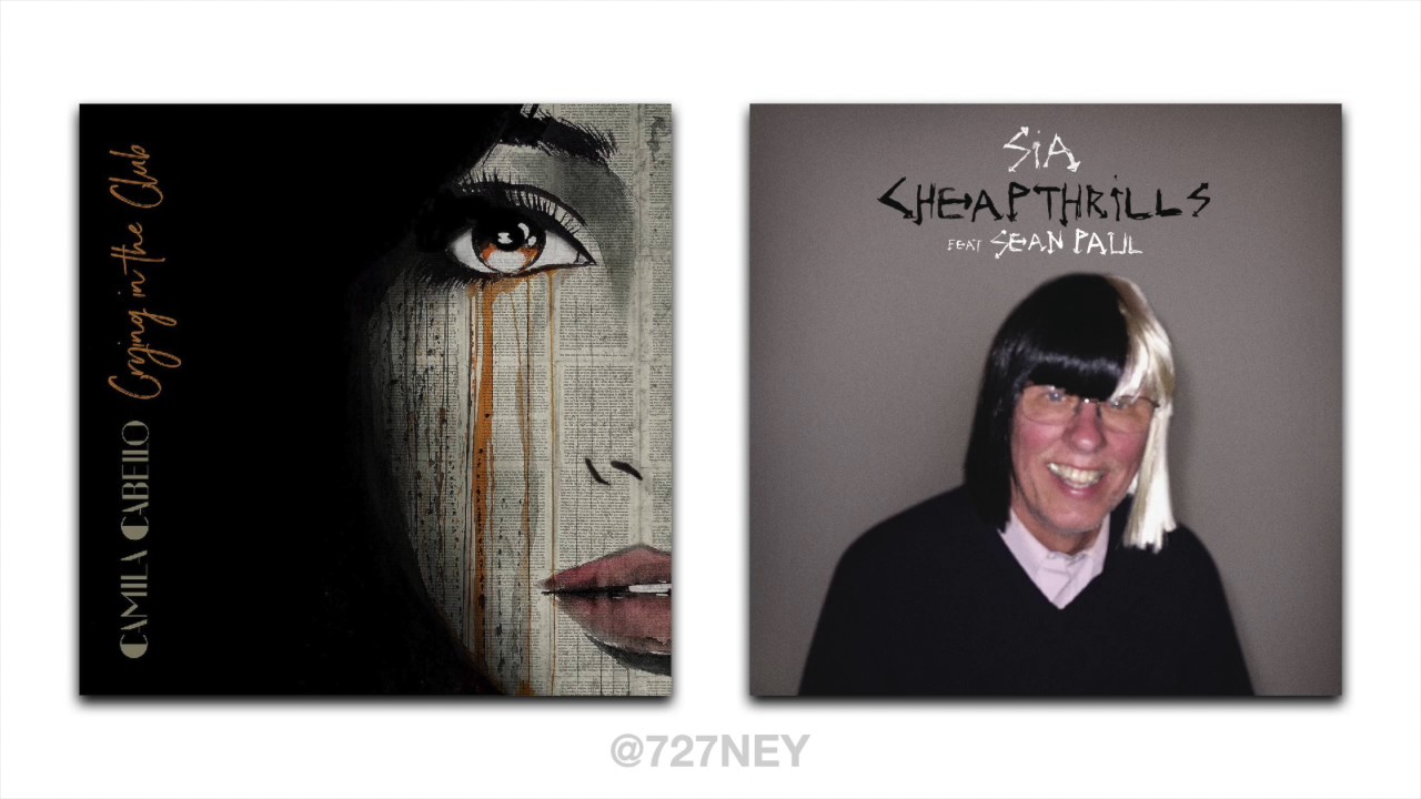 Camila Cabello / Sia / Sean Paul - Crying in the Club VS Cheap Thrills (MASH-UP / MASHUP)