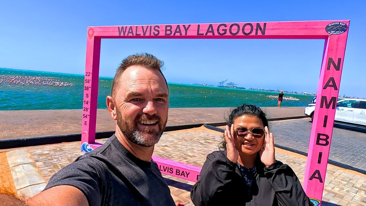 EXPLORING the WALVIS BAY shoreline - Namibia 🇳🇦