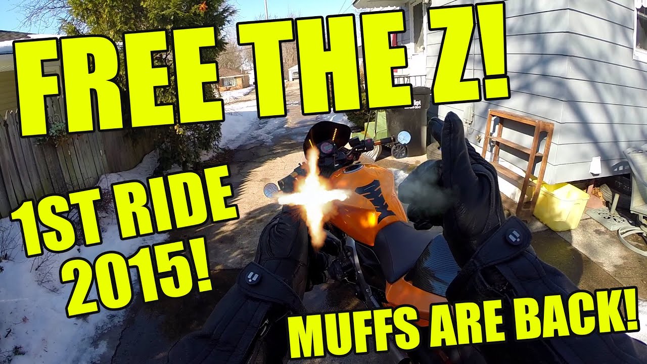 FREE THE Z! Z1000 1ST RIDE OF 2015!