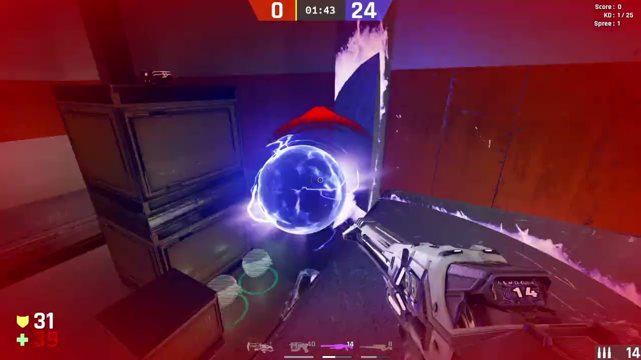 Unreal tournament 4. Duel. 