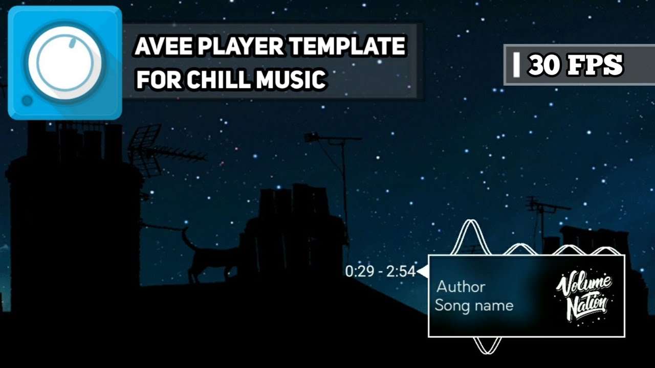 [Free Download] Chill Template / Avee Player v.1.2.83