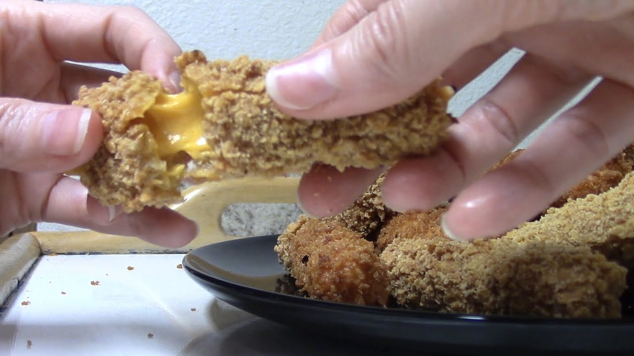 Ultimate Junk Food: Deep Fried Cheddar and Mozzarella Sticks