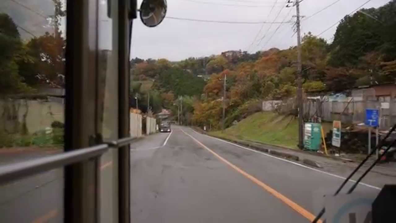 【前面展望】元箱根港～伊豆フルーツパーク～三島駅前【箱根登山バス_日本縦断中!】