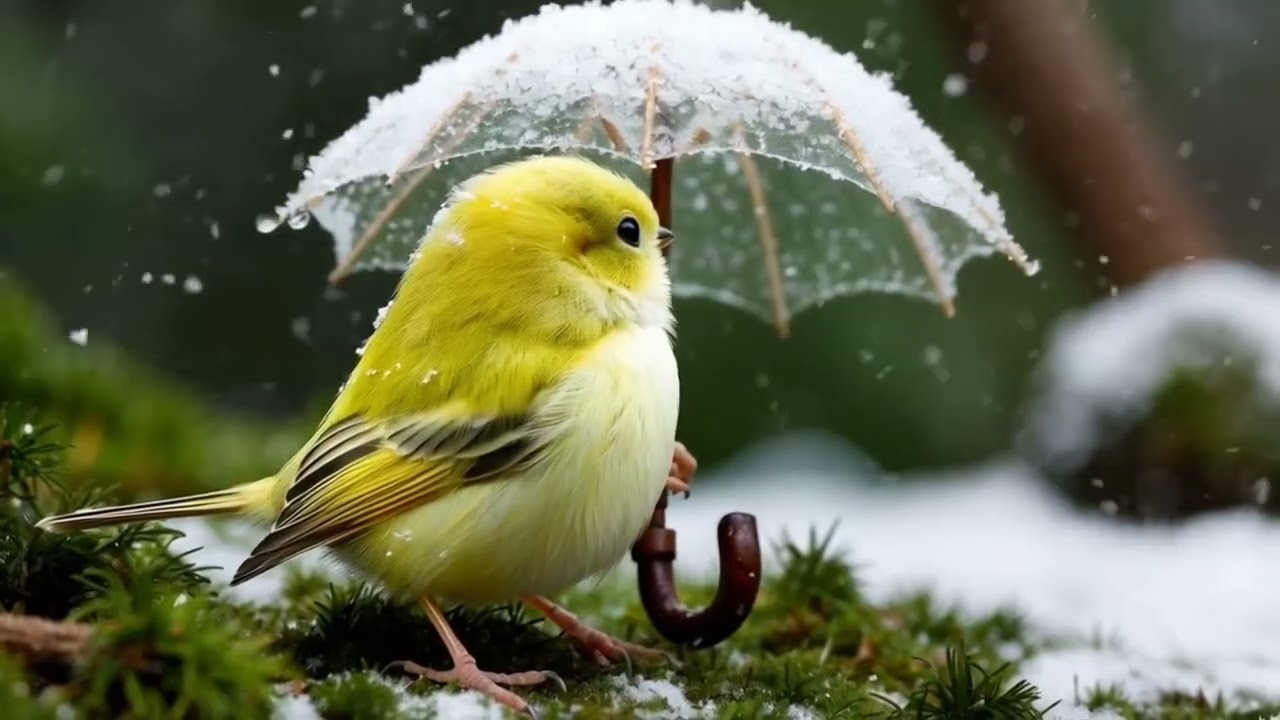 Unwind with Relaxing Light Music | Peaceful Sounds and Charming Birds to Relieve Stress