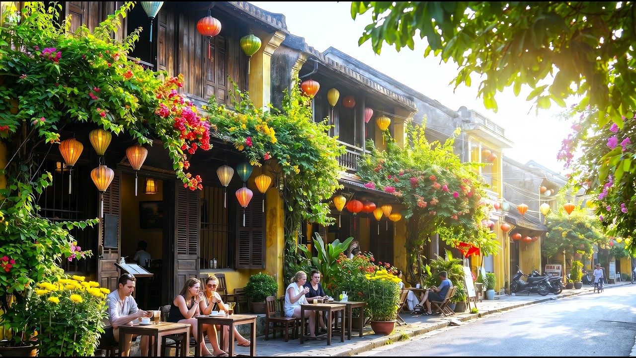 Walking Through Hoi An’s Old Town 🏮 to the Ocean | 4K Walk