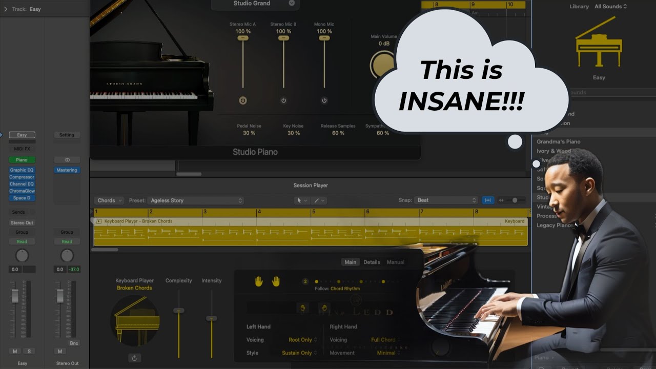 Mastering the Logic Pro 11 Session Keyboard Player 🎹 🎹