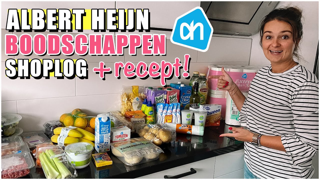 Albert Heijn Boodschappen Shoplog | Recept Bolognesesaus | DIDI VAN BERGEN