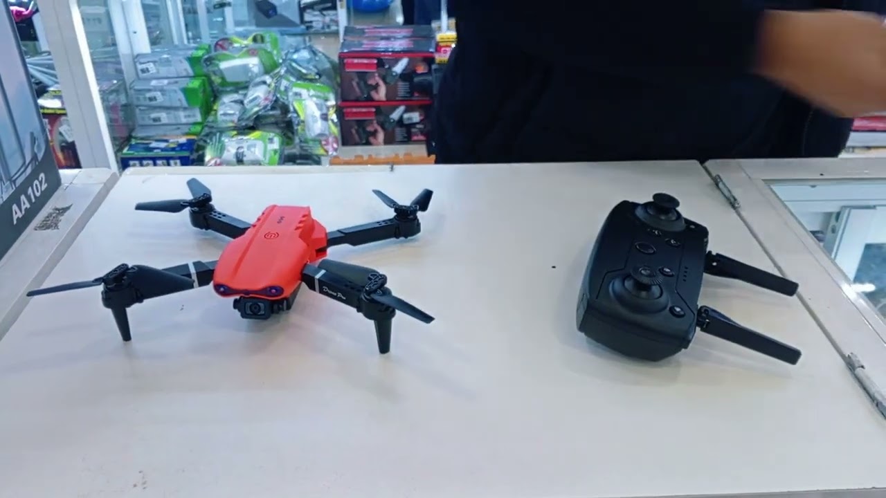 Como configurar un Dron doble cámara E99