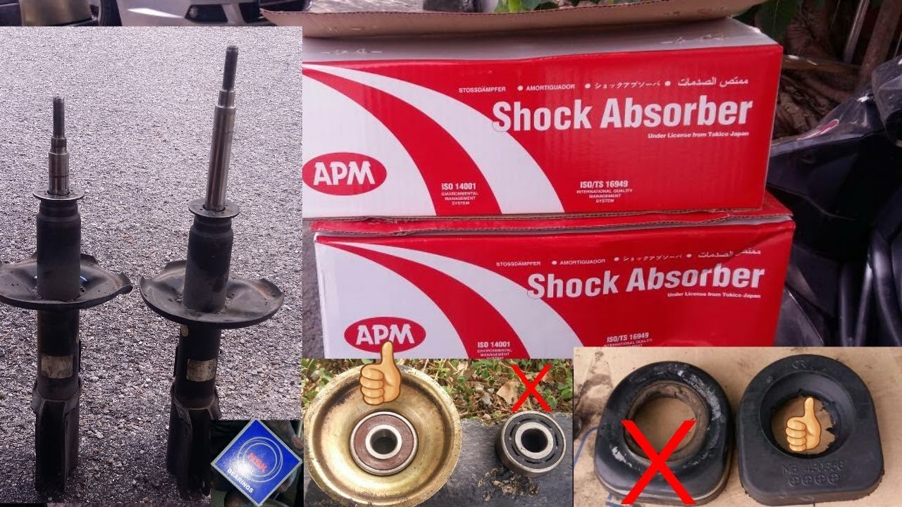 Tutorial - cara ganti absorber depan kereta, Automotif.