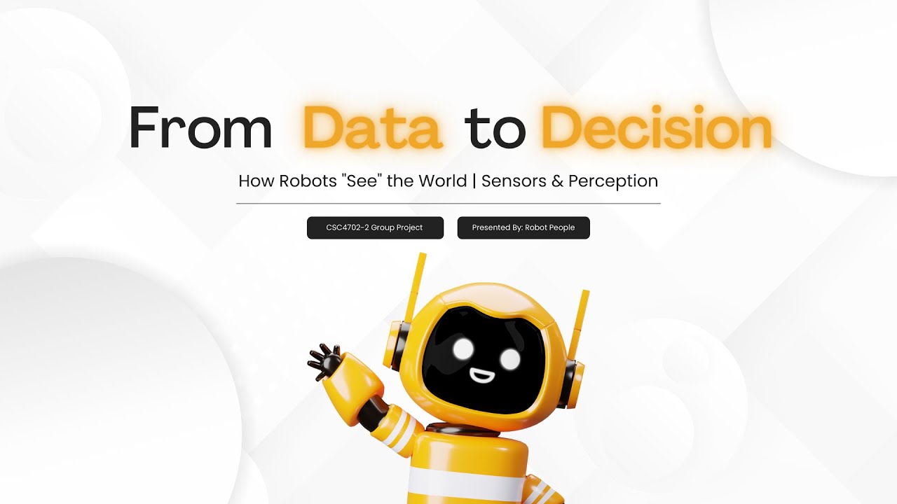 [High School Level] From Data to Decision: Introduction to Sensors & Perception