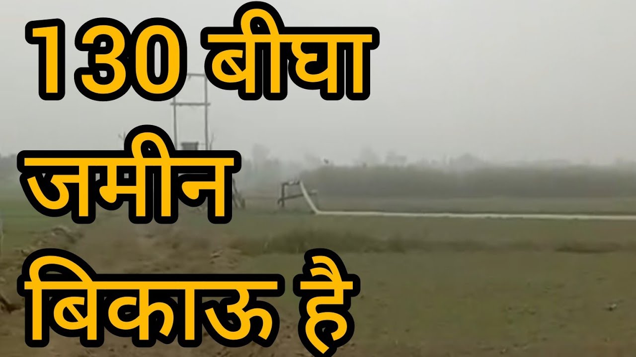 130 बीघा जमीन बिकाऊ है | UP Bijnor | Real Estate/Property 