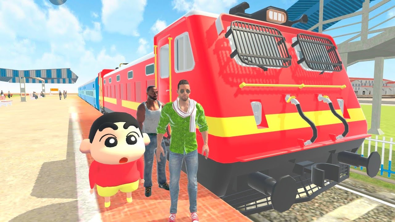 😱 First Time Visiting Train Station in Indian Theft Auto Simulator!