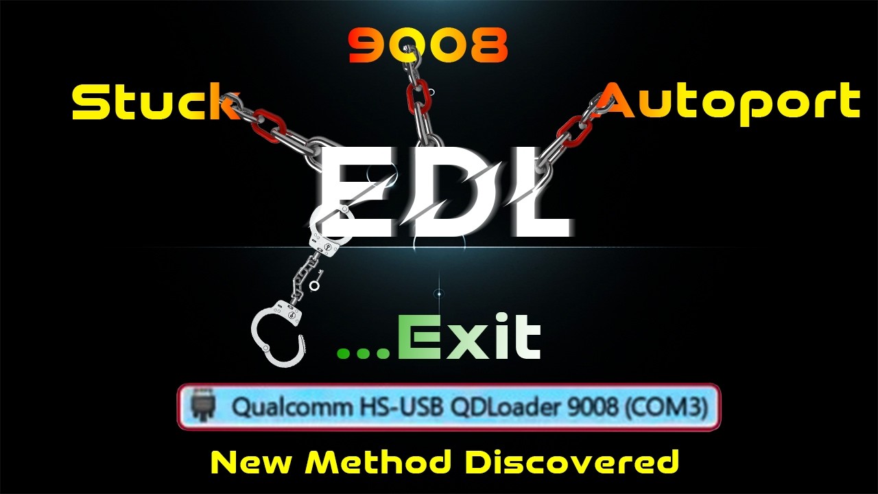 (Solved) How to exit EDL mode | Stuck in EDL | Hard bricked | Only show Qualcomm port