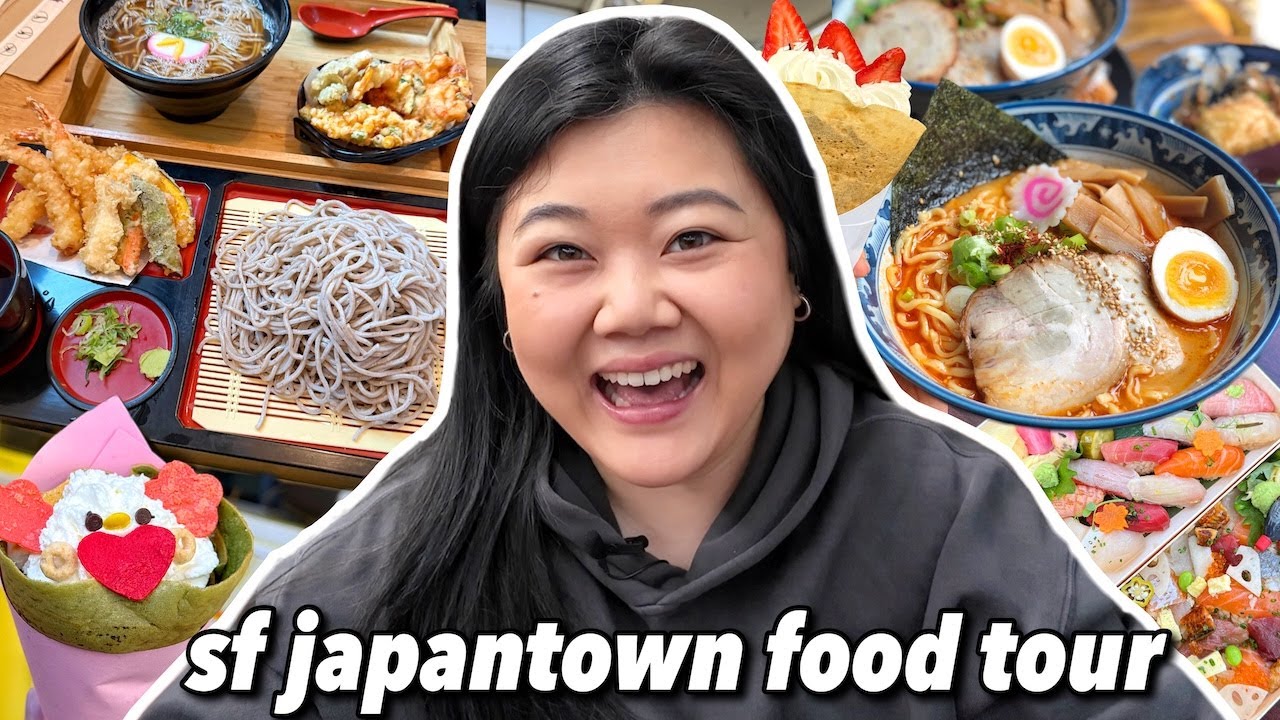 What to Eat in SF JAPANTOWN! 🇯🇵 San Francisco Food Tour 2025 🍜🍙🍣