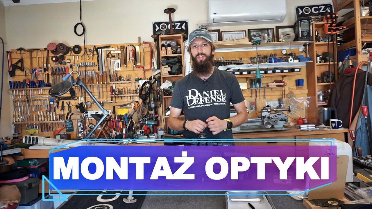 Sprzęt EDS - montaż lunety celownicznej