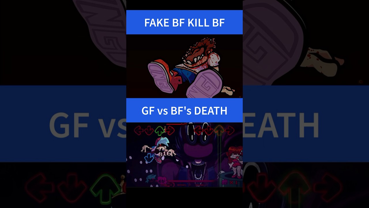 BF Dies - Fake BF kills BF - FNF Mod #fnf