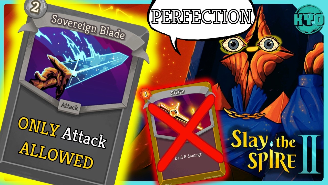 Can You Beat Slay The Spire 2 Using *ONLY* SOVREIGN BLADE? Challenge Run