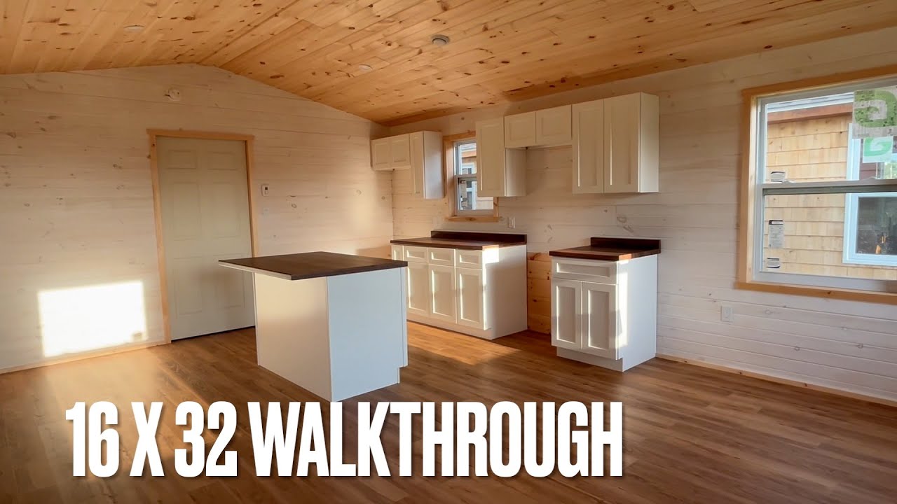 Brand New 16x32 Cabin Walkthrough