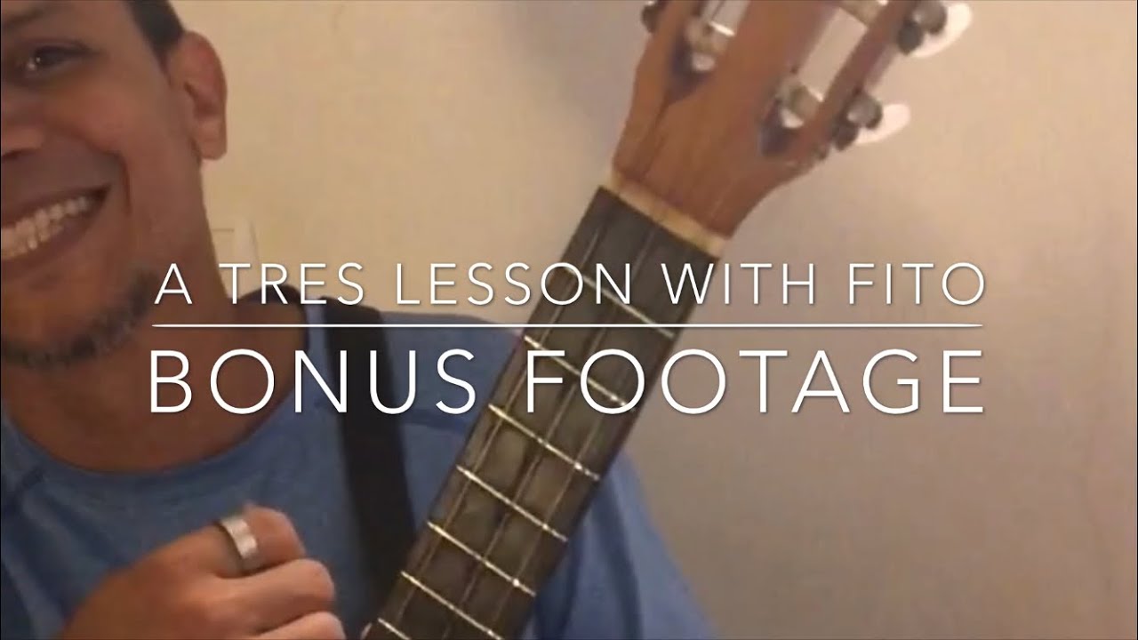 Bonus Footage: A Tres Cubano Lesson with Adolfo ‘Fito’ Florian | Pancho Amat Tuning GBE | Cuban Tres
