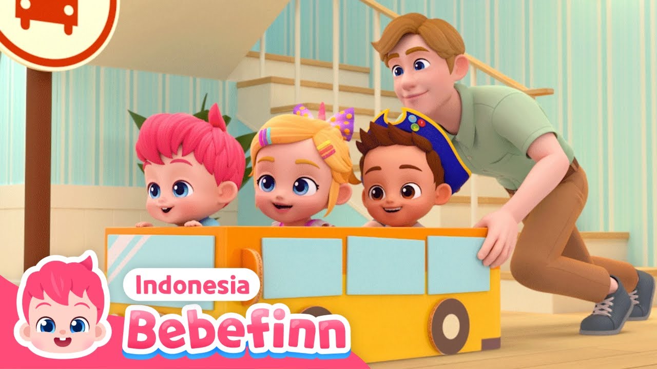 Roda Di Bis berputar-putar | EP23 | Lagu Anak | Bebefinn Bahasa Indonesia